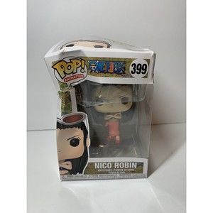 Funko POP One Piece Anime Nico Robin Vinyl Figure # 399 Box Damage